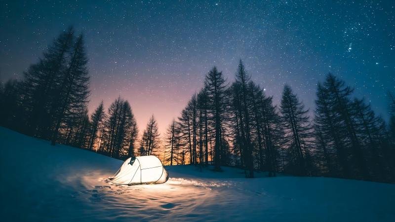 A well-pitched tent can turn the wilderness into a five-star in seconds！