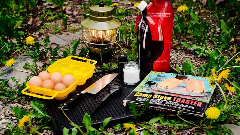 Camping Food Battle! Impress your friends!
